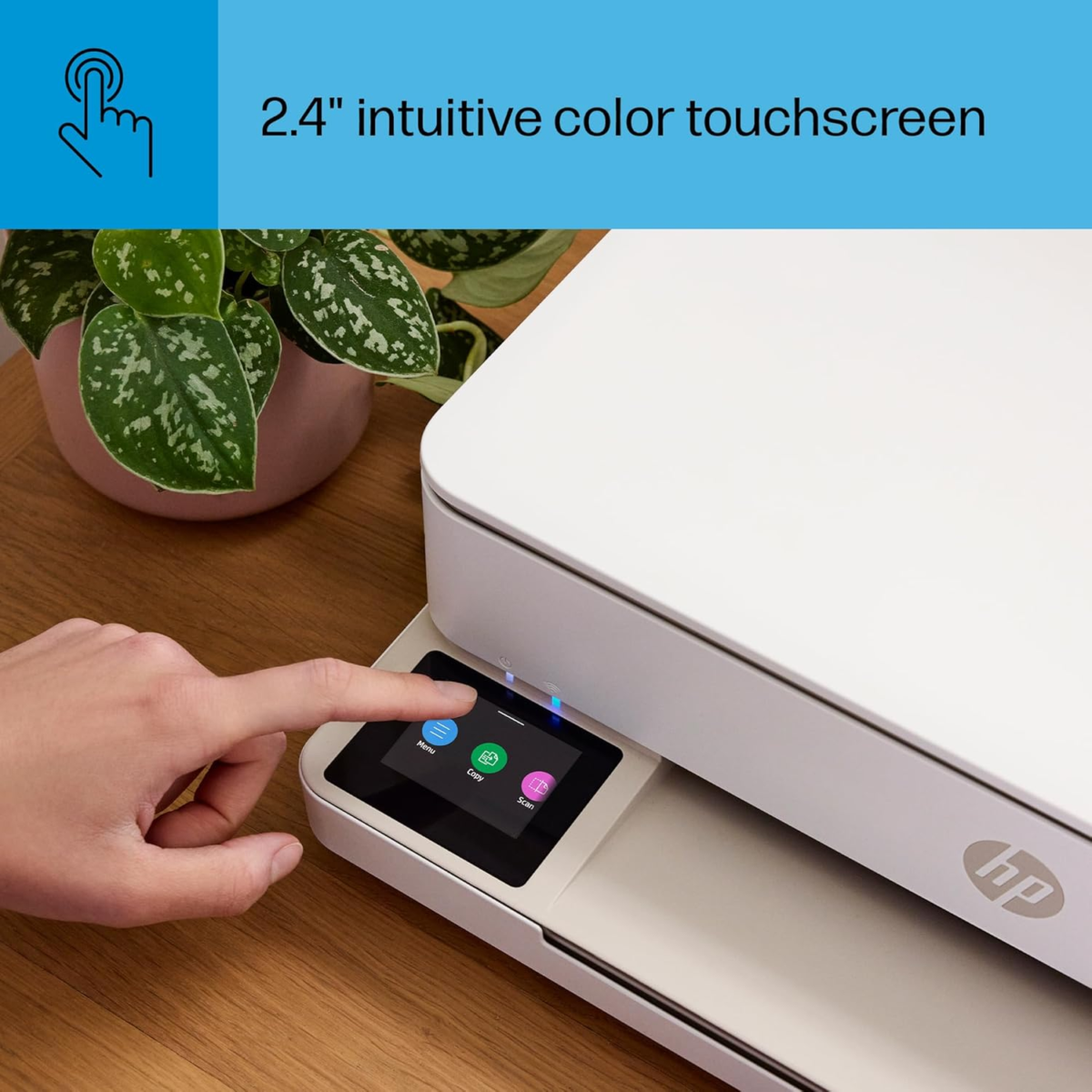 Envy 6155E Wireless All-In-One Color Inkjet Printer, Print, Scan, Copy, Duplex Printing Best-For-Home, 3 Months of Ink Included (714L5A) - Image 10