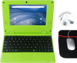Tablets & Computers Portable Laptop Computer, 7 Inch Mini Computer Powered by Android 5.1 OS, Quad Core,8Gb ROM, HDMI, Wifi- Green, 4-10.99 Inches, 7VS500 - Image 2
