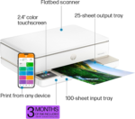 Envy 6155E Wireless All-In-One Color Inkjet Printer, Print, Scan, Copy, Duplex Printing Best-For-Home, 3 Months of Ink Included (714L5A) - Image 4