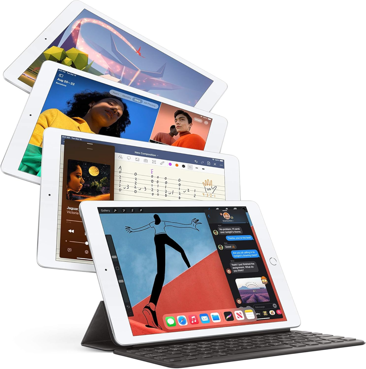Apple Ipad (10.2-Inch, Wi-Fi, 128GB, 8Th Generation)- Space Gray (Renewed) - Image 4