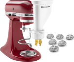 KSMPEXTA Gourmet Pasta Press Attachment with 6 Interchangeable Pasta Plates, White - Image 3